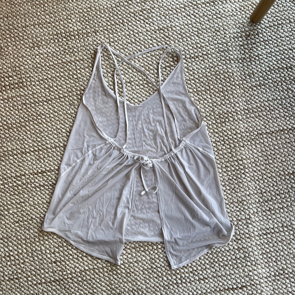 Lululemon Flowy Mesh Top